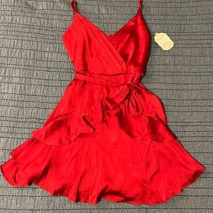 nwt red altar’d state dress